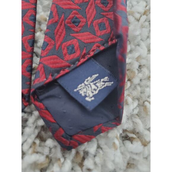 Burberry London Necktie Tie Pure Silk Italy 3.5in - Picture 8 of 8